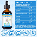 Taches de larmes réduites avec Dvoevivh Lysine pour chats