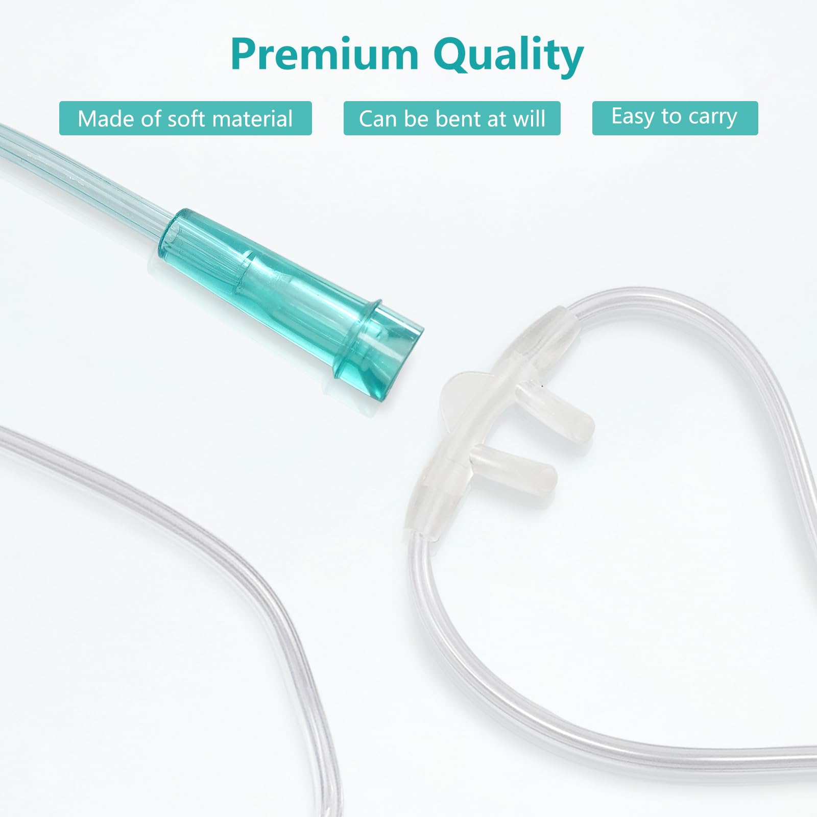 Embouts nasaux doux DWCHECK pour un port confortable.
