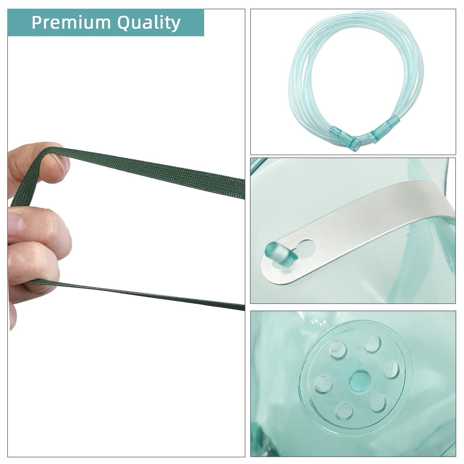 Masque DWCHECK oxygène adulte XL, douceur et ergonomie pour le visage.