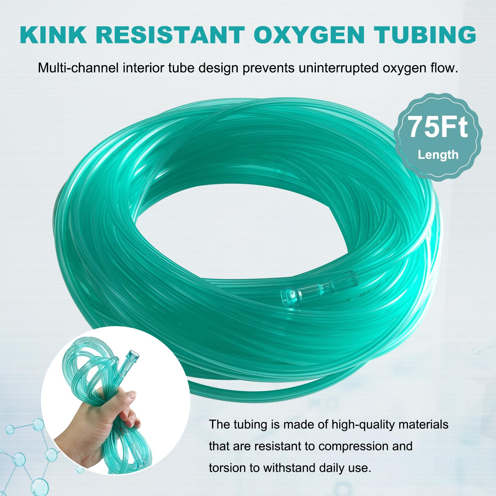 Tuyau anti-pli DWCHECK: mouvement sans obstruction du flux.