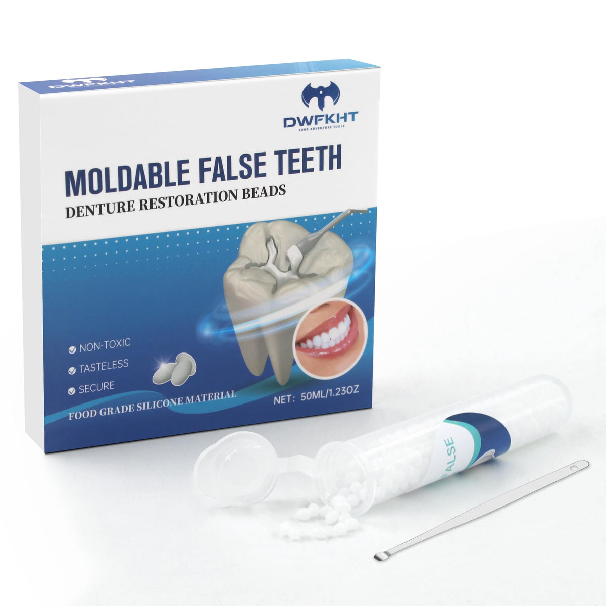 DWFKHT kit réparation dent moulable – emballage prêt à l'emploi pour démarrage rapide