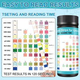 DXHAOSTET emboitage etui bouteille bandelettes urinaire, rangement fiable.
