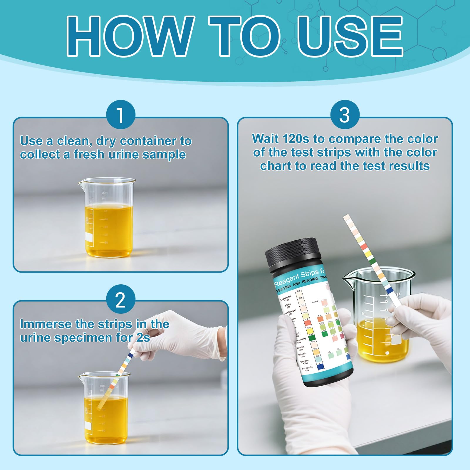 DXHAOSTET qualite produit bandelettes urinaire, longue duree et integrite.