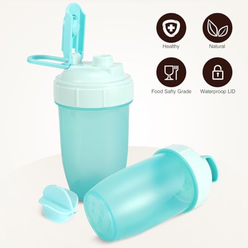Couvercle étanche et capuchon du shaker D.Y.A 16oz pour éviter les fuites.
