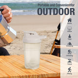 Shaker D.Y.A 16oz gris sans BPA pour une utilisation sûre