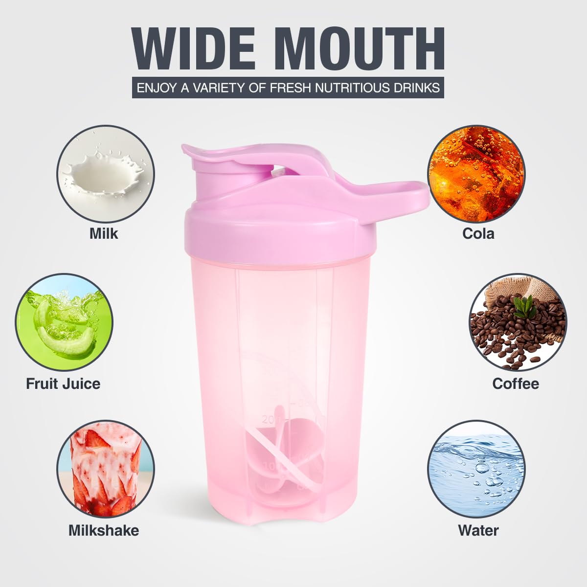 Shaker anti-fuite D.Y.A en déplacement, pratique et sûr.