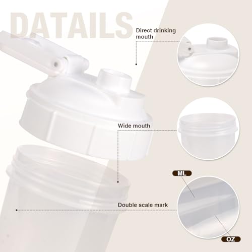 Shaker D.Y.A portable pour pré-entraînement et trajets