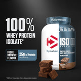 ISO100 de Dymatize, portion de 25 g de protéine après entraînement rapide