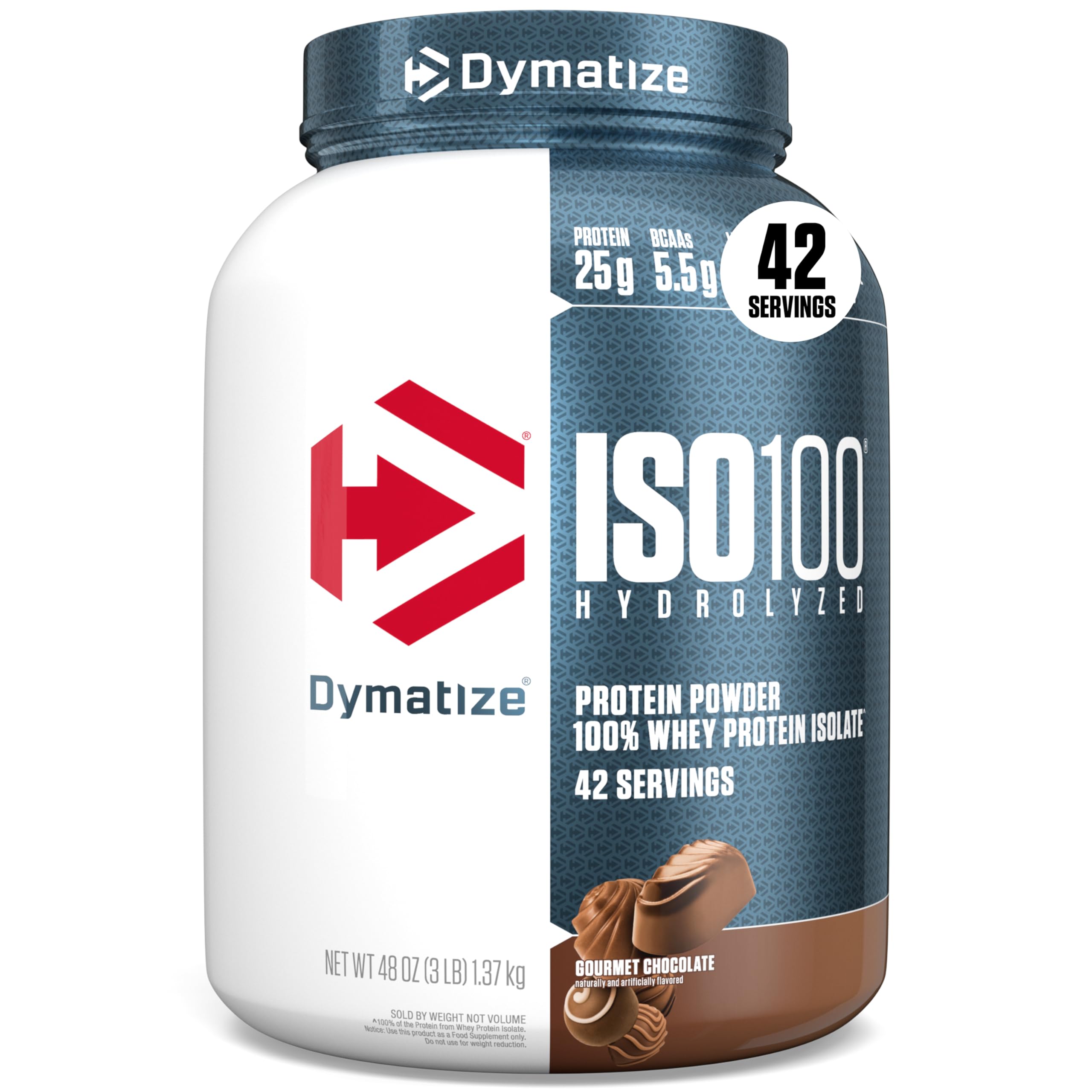 Dymatize ISO100, bouteille protéine hydrolysée favorisant absorption rapide après l’effort.