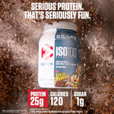 Doseur ISO100 de Dymatize, scoops pratiques pour mesurer 25 g rapidement
