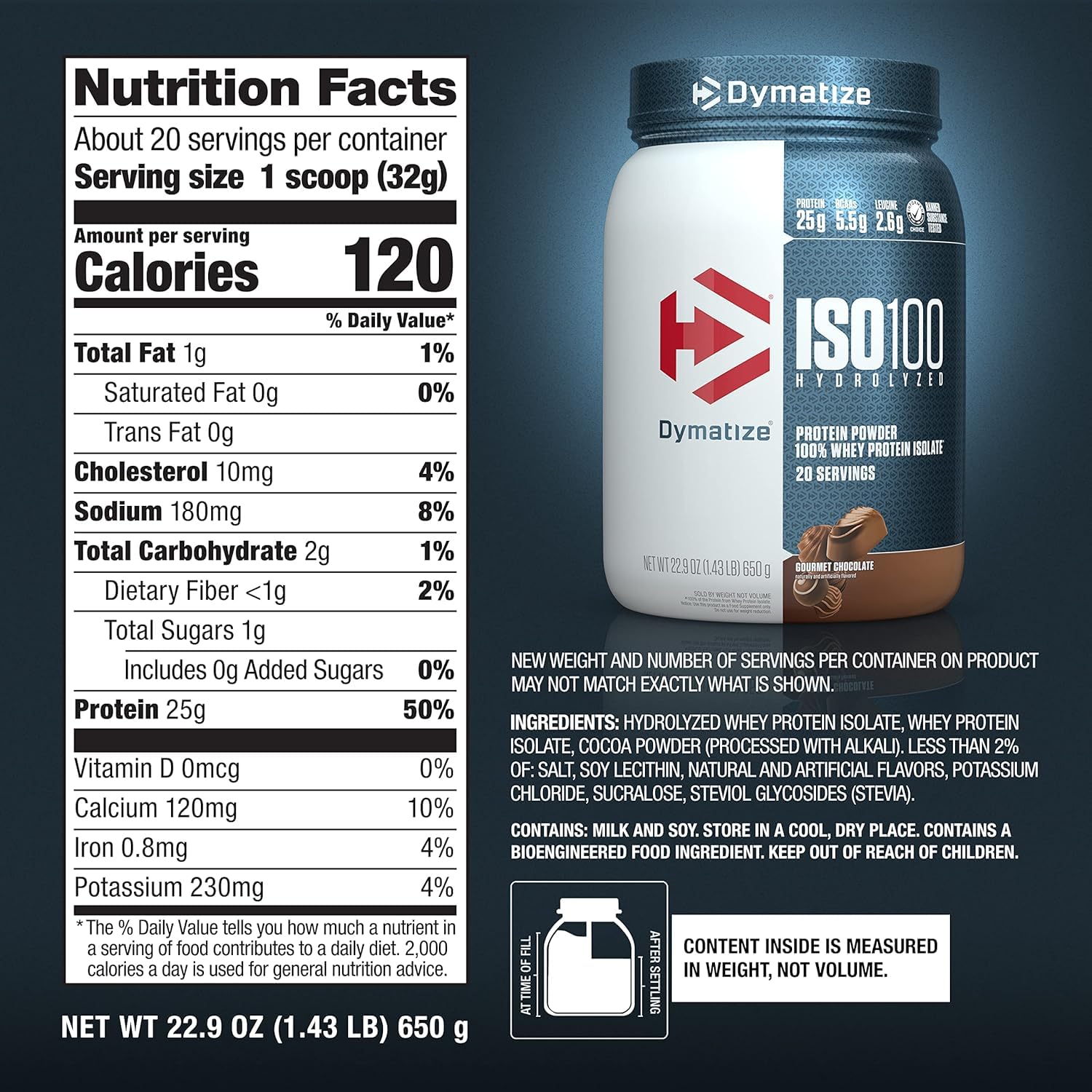 Dymatize ISO100 – préparation rapide d’une boisson protéinée chocolat gourmet.