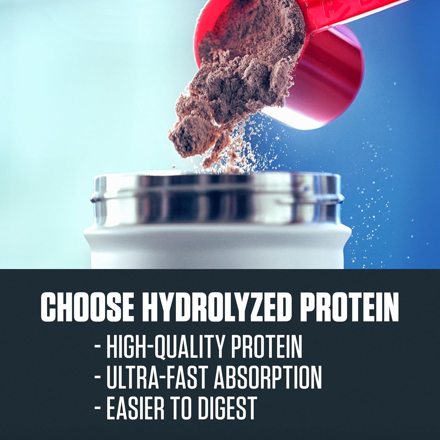 Dymatize ISO100 vanille lait d'amande: goût riche et digestif.