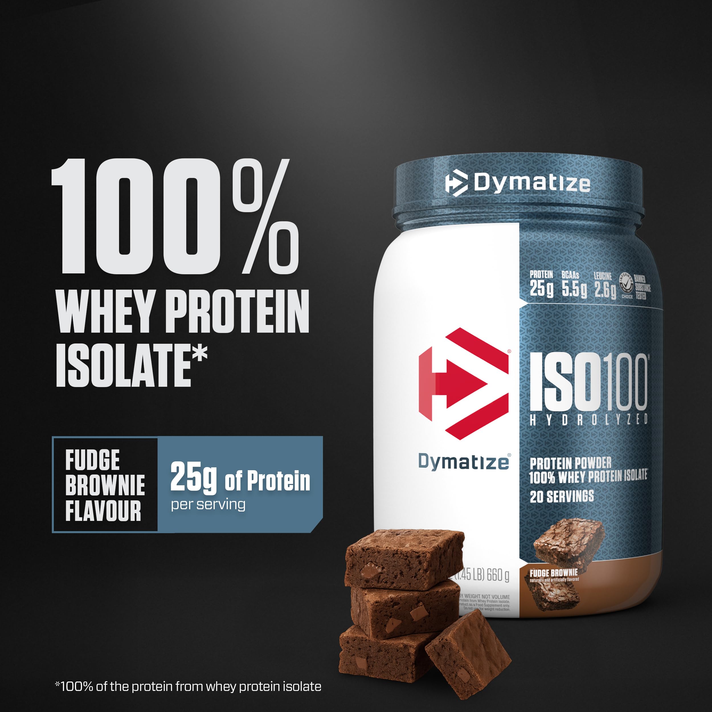 Dymatize ISO100, verre-melange-protéine-fudge-brownie, dégustation rapide après l’entraînement.