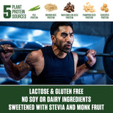 Protéine végétale sans gluten et sans lactose, formulation Dymatize