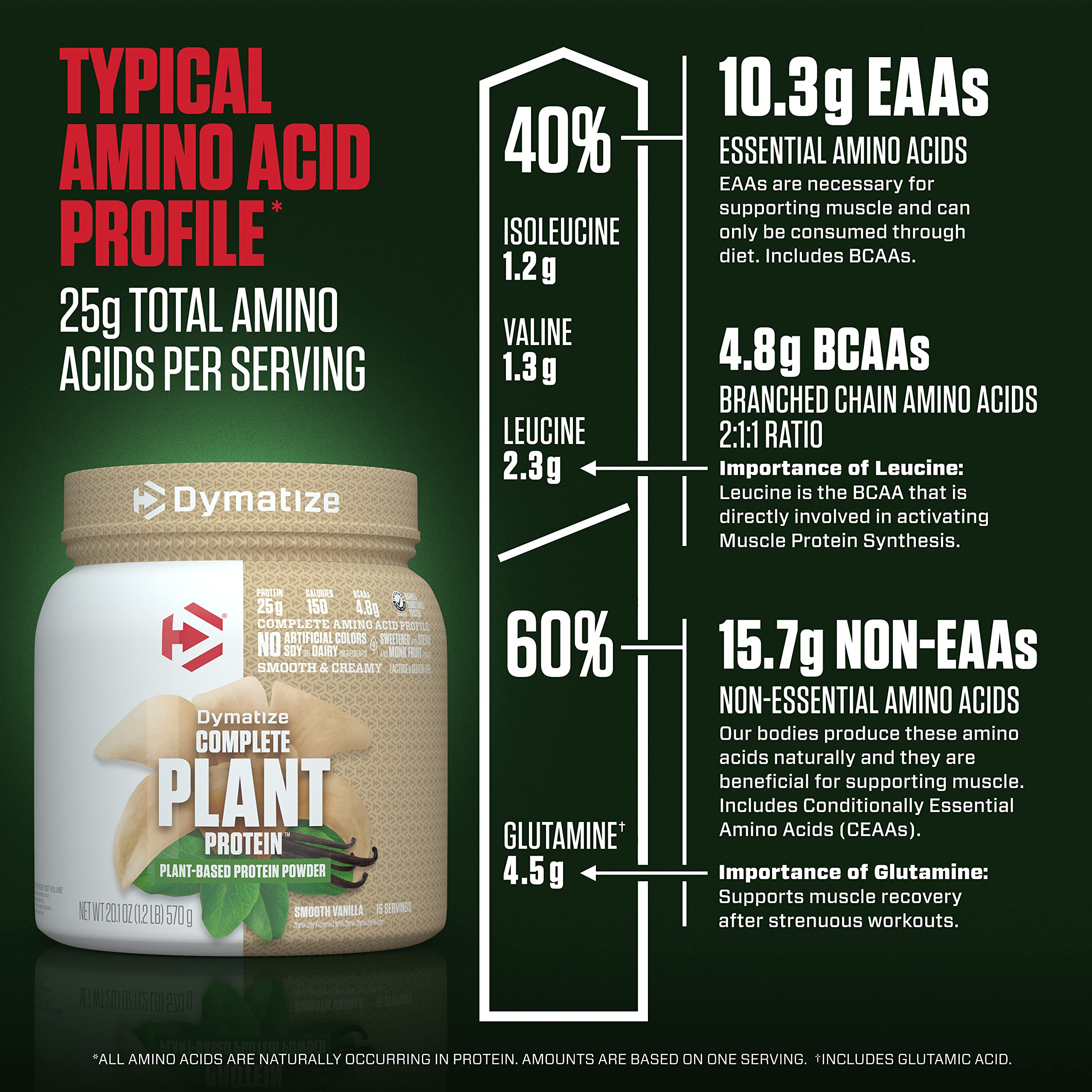 Shake protéiné vegan Dymatize dans un smoothie nutritif