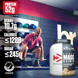 Dymatize Super Mass Gainer: gobelet mixeur pour préparer rapidement une boisson protéinée