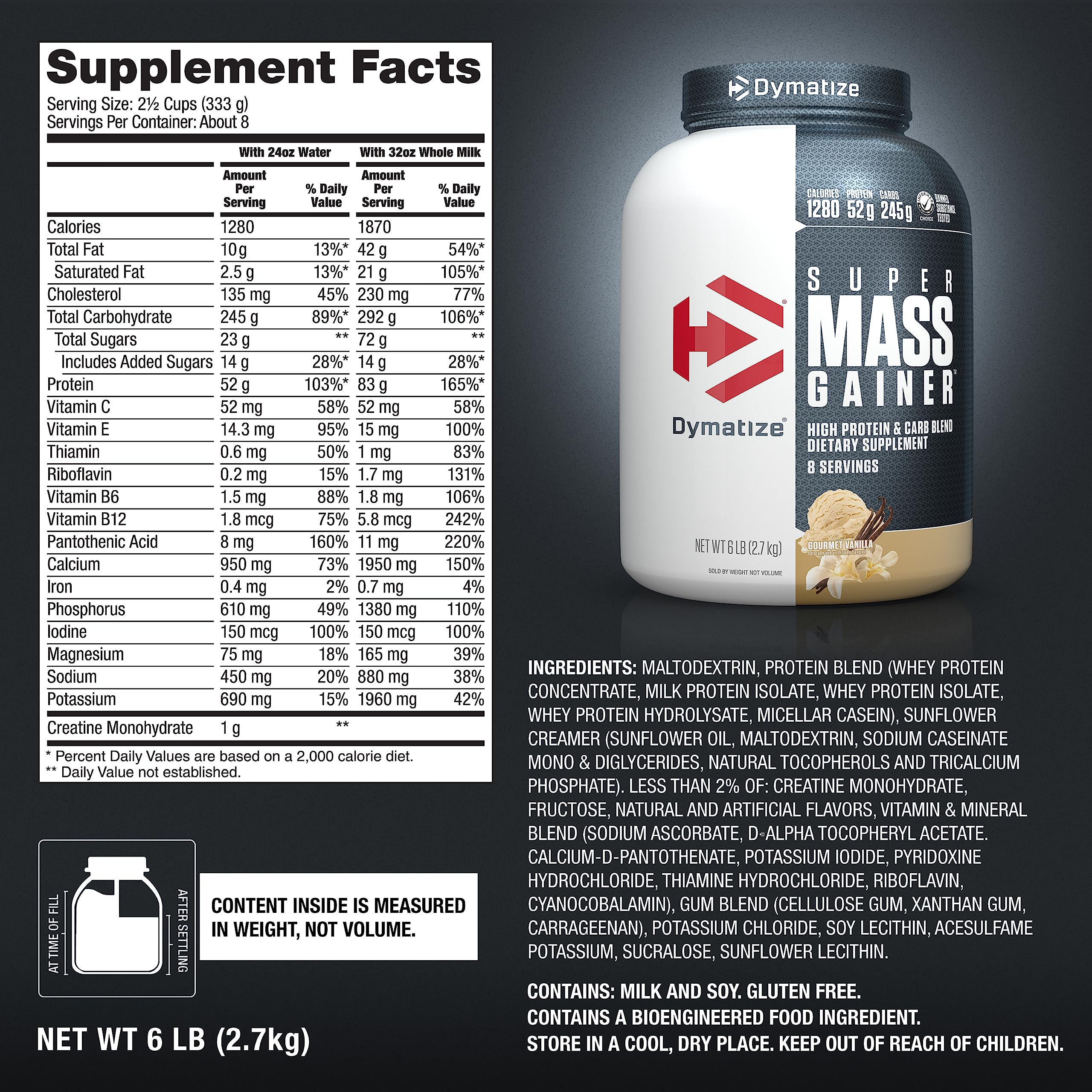 Dymatize Super Mass Gainer: recette crepes proteinees pour augmenter l'apport proteique