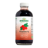 Dynamic Health Concentré de canneberge pur en bouteille, soutien antioxydant potentiel.