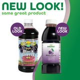 Dynamic Health Concentré cerise noire versé dans un verre, saveur naturelle.