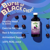 Dynamic Health concentré cerise noire pur pour mélanges de fruits riches et parfumés.