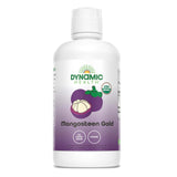 Dynamic Health Mangosteen Gold – bouteille prête à déguster, riche en antioxydants.