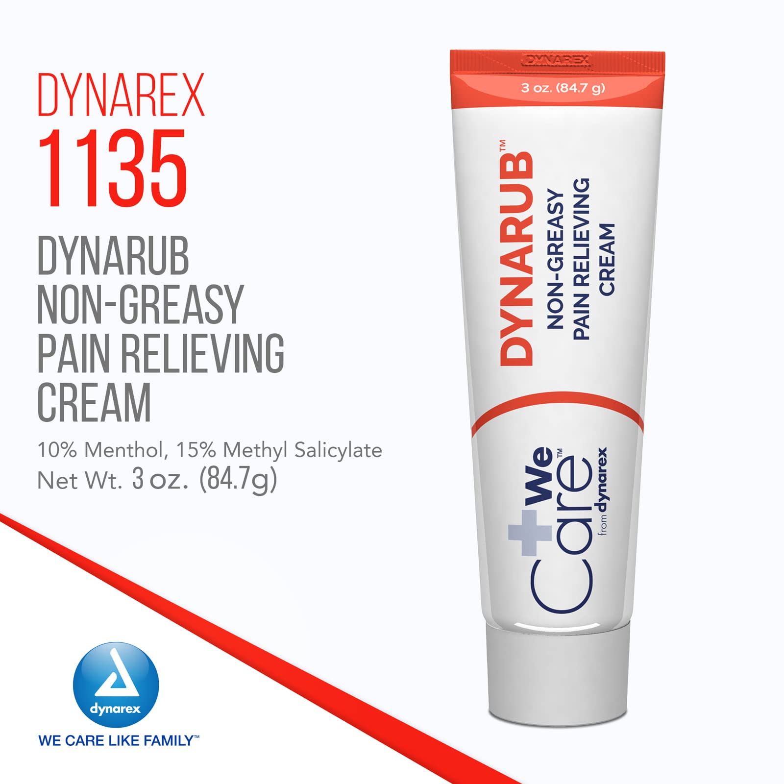 Crème mentholée Dynarub, sensation fraîche après l’effort.