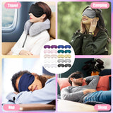 Dyrfolm masque-sommeil-dimensions-7-87x3-74-pouces; taille adaptée pour le port.