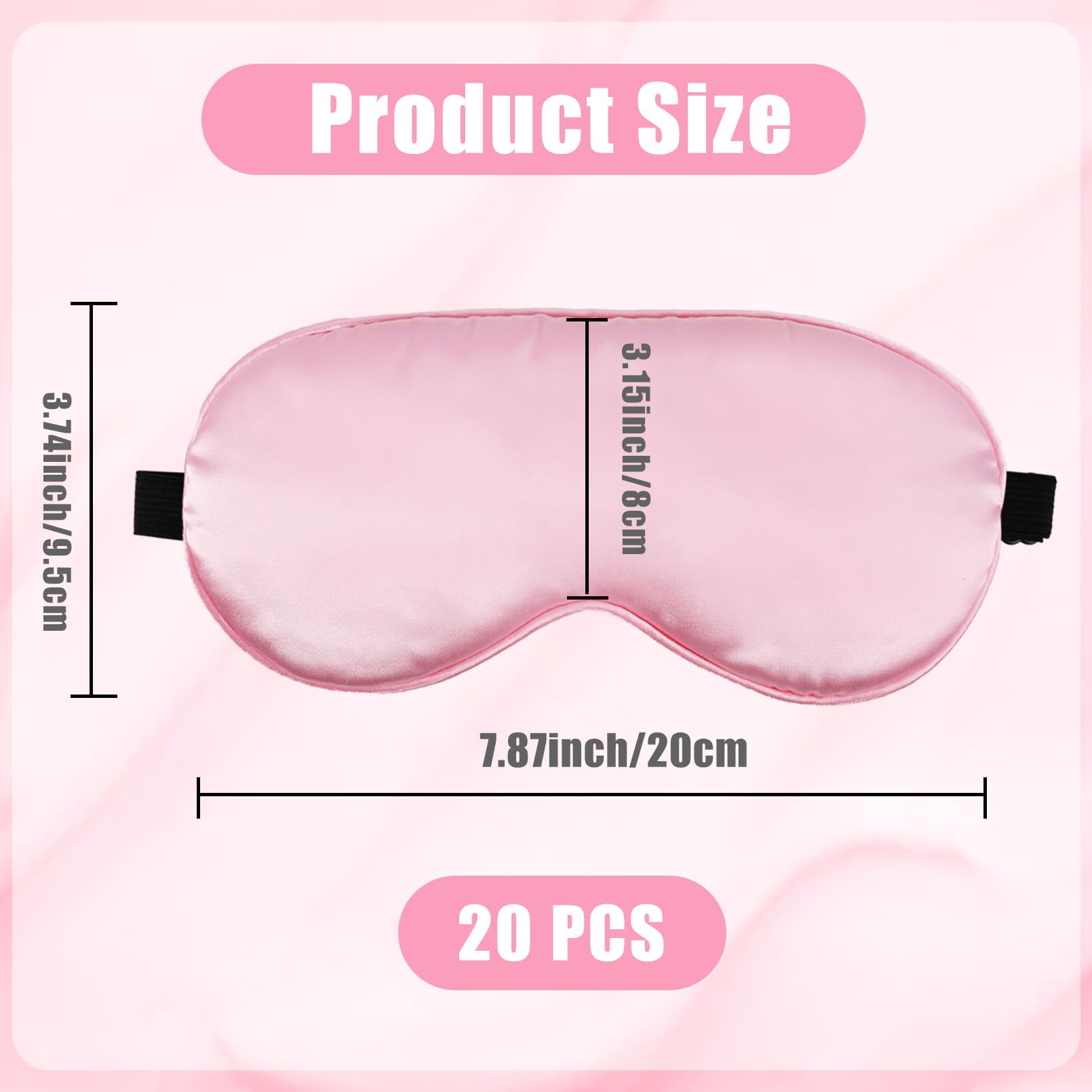 Dyrfolm masque-sommeil-soie-douce-tissu; toucher luxueux pour le repos.