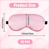 Dyrfolm masque-sommeil-soie-douce-tissu; toucher luxueux pour le repos.
