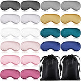 Dyrfolm masque-sommeil-soie ensemble 20; blocage lumineux et confort durable.