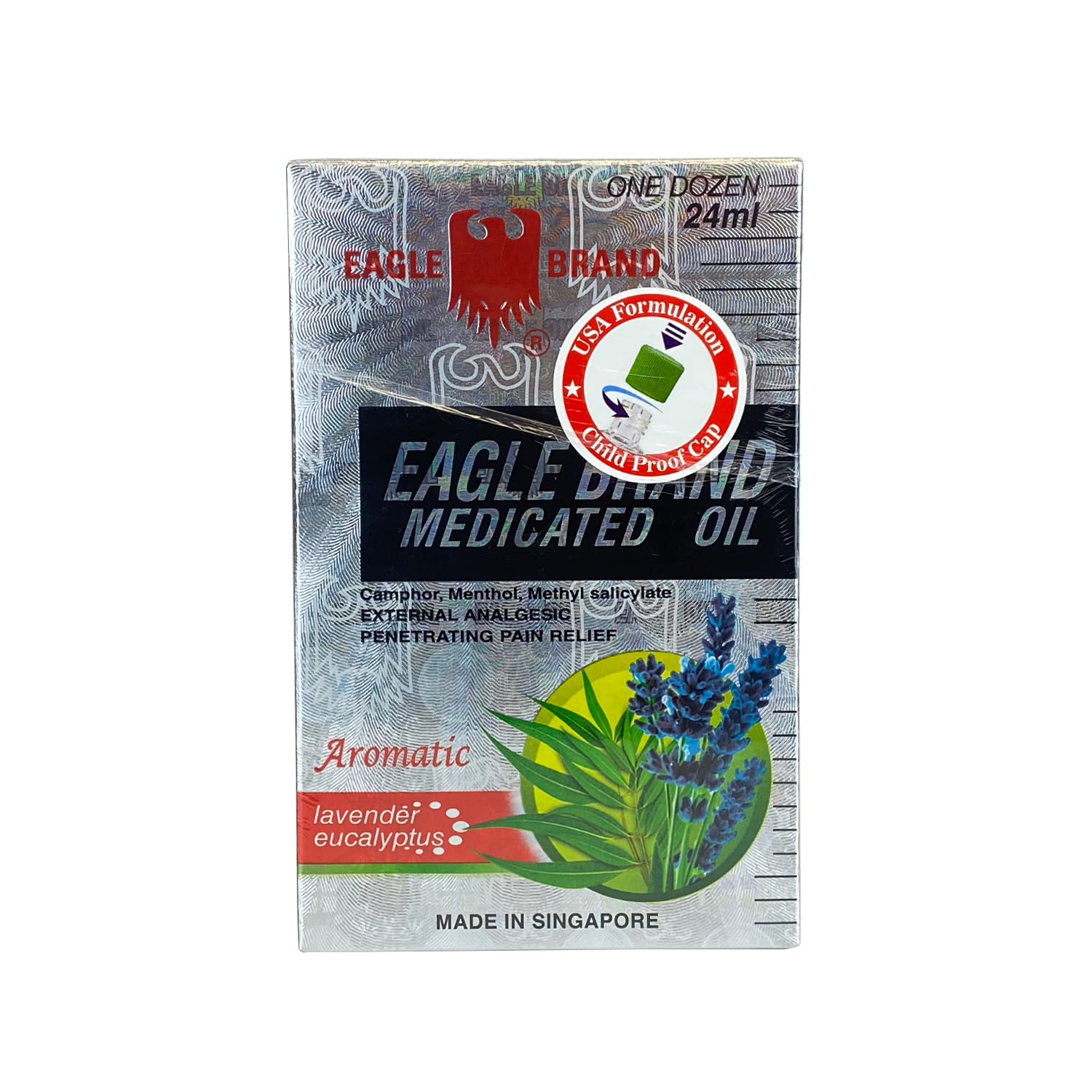 Boîte Eagle de 12 bouteilles, format portable pour déplacements.