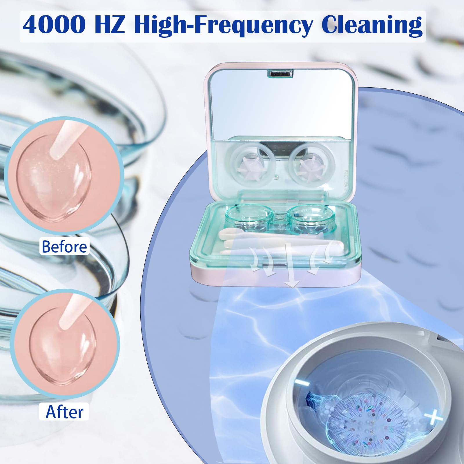EV Plus vibration haute fréquence 4000 Hz pour nettoyage en profondeur