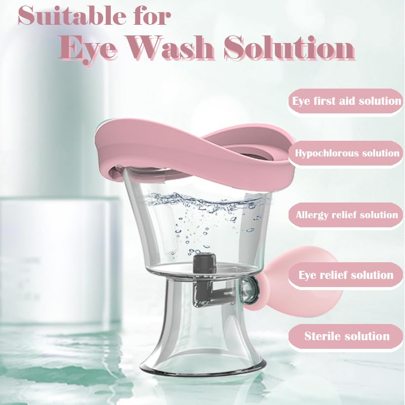 Tasse lavage oculaire silicone-douce eagosion, douceur sur la peau.