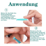 Utilisation compacte eagosion pour lentilles dur, voyage et maison.