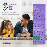 Formulation sûre d'Ear Wax MD eosera, adaptée adultes et enfants dès 2 ans.