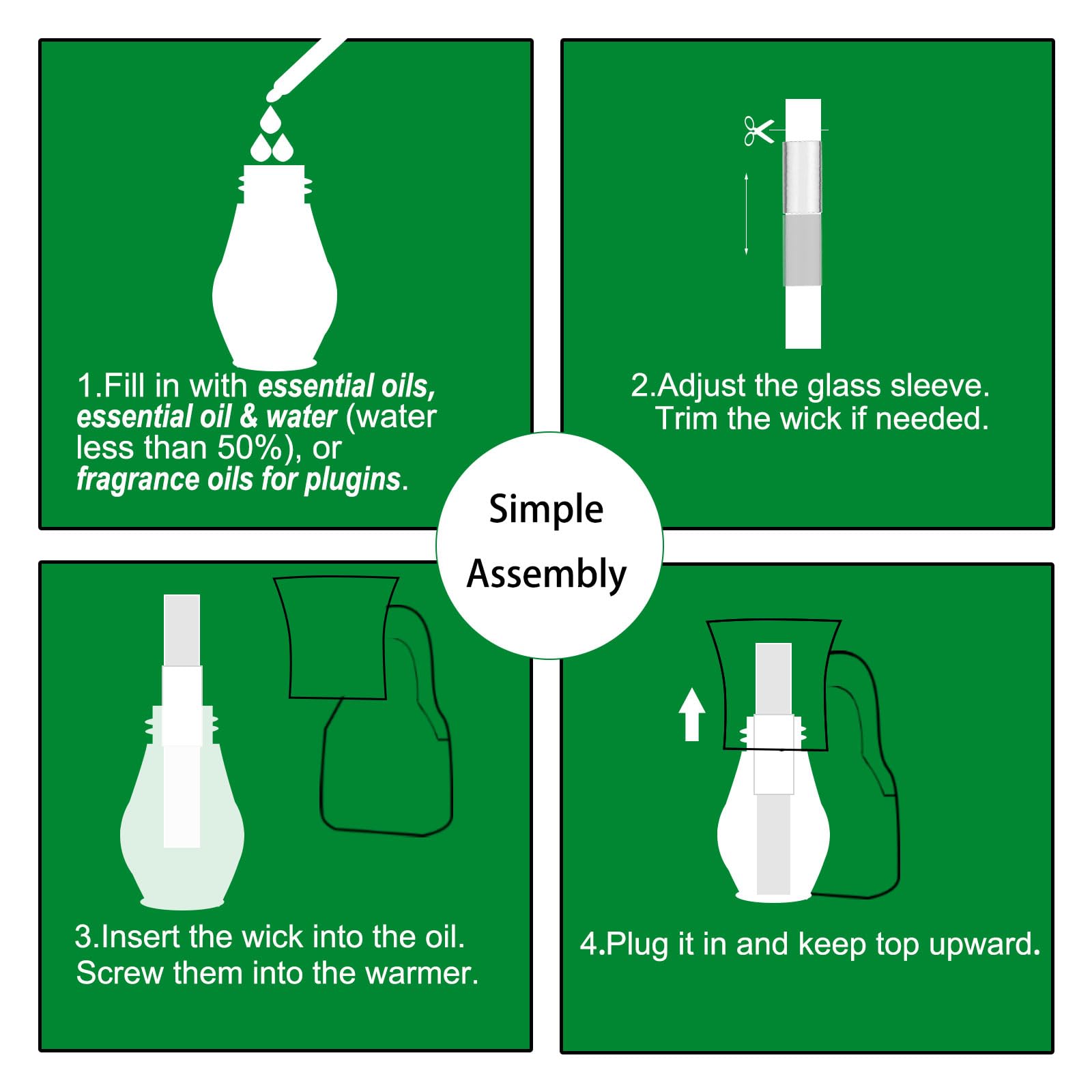 Utilisation d’huiles essentielles et bases aqueuses avec Earffloz pour diffuser chez soi.