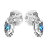 Eargasm Clicks bouchons d'oreilles avec plaques gemmées, protection auditive élégante et ajustable