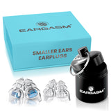 Embouts hypoallergéniques Eargasm bleus pour un ajustement sûr