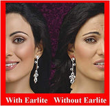 Patch EarLite 240 transparent et étanche sur le lobe pour confort quotidien