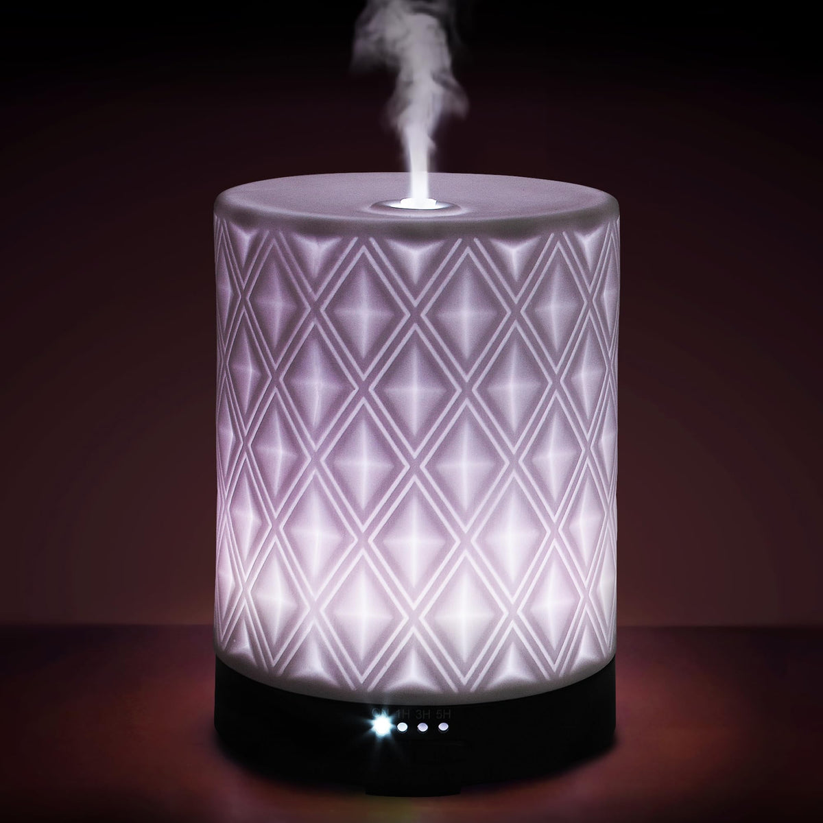 Earnest Living diffuseur céramique 250ml en action, ambiance apaisante et parfum léger
