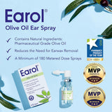 Earol applicateur dans l'oreille pour une utilisation aisée.