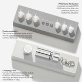 EarPeace Music PRO : deux tailles d’embouts Standard et Petit.