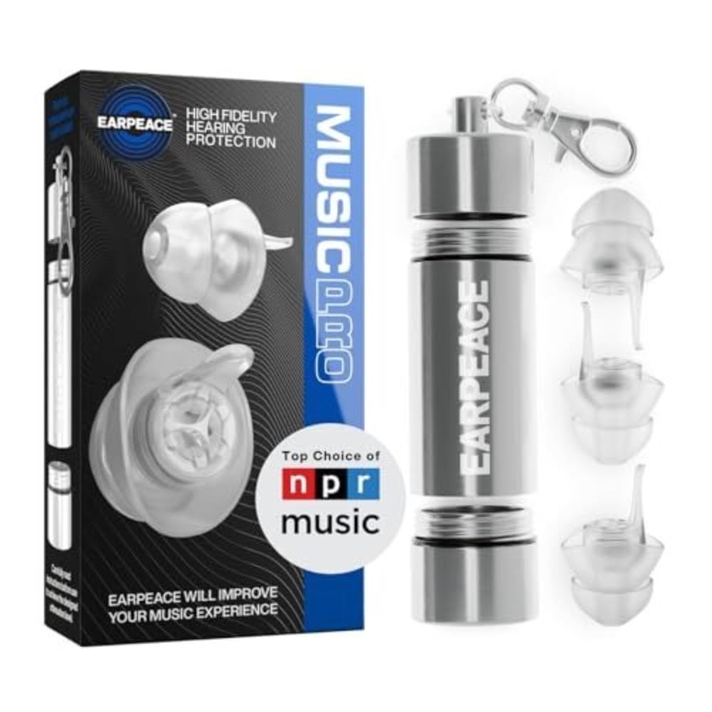 EarPeace Music PRO : embouts confortables s’adaptant durablement à votre conduit auditif.
