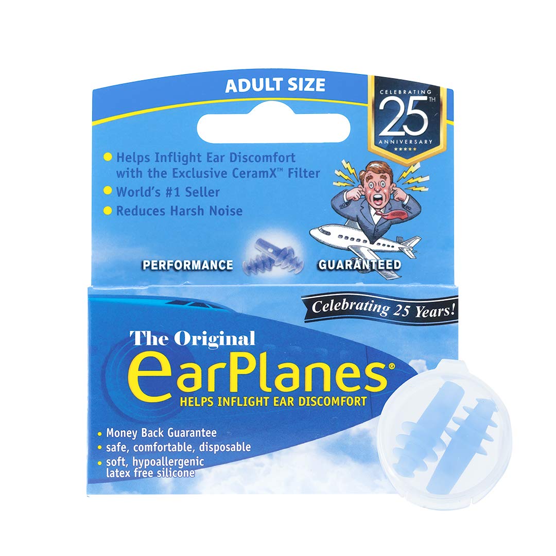 EarPlanes en silicone doux et hypoallergéniques pour un port confortable
