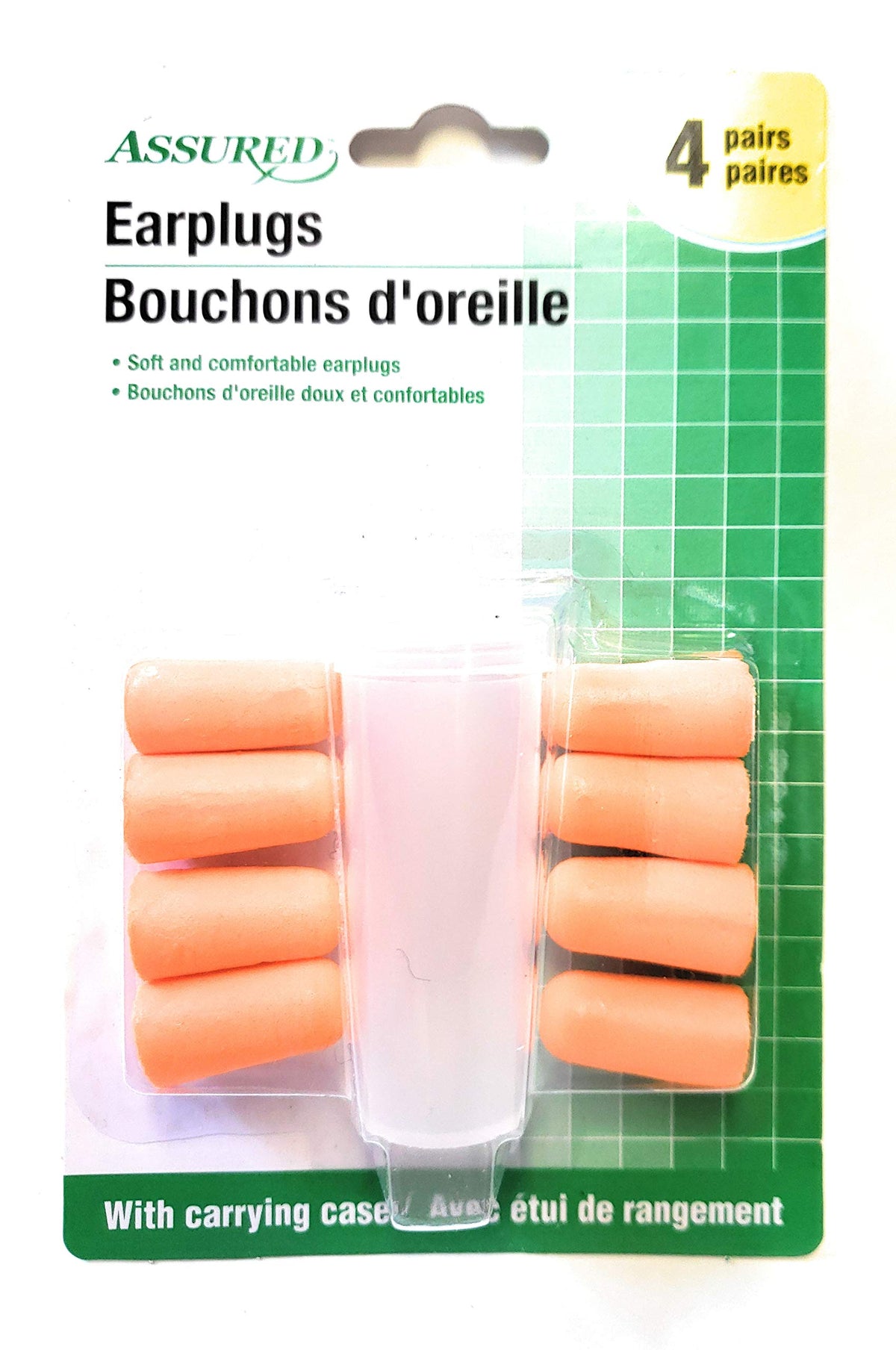 Earplugs bouchons d'oreilles, réduction bruit 30 dB, pratique en voyage et concerts.