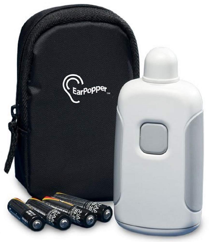 EarPopper, appareil de soulagement de la pression des oreilles, utile en voyage et lors de baignades.