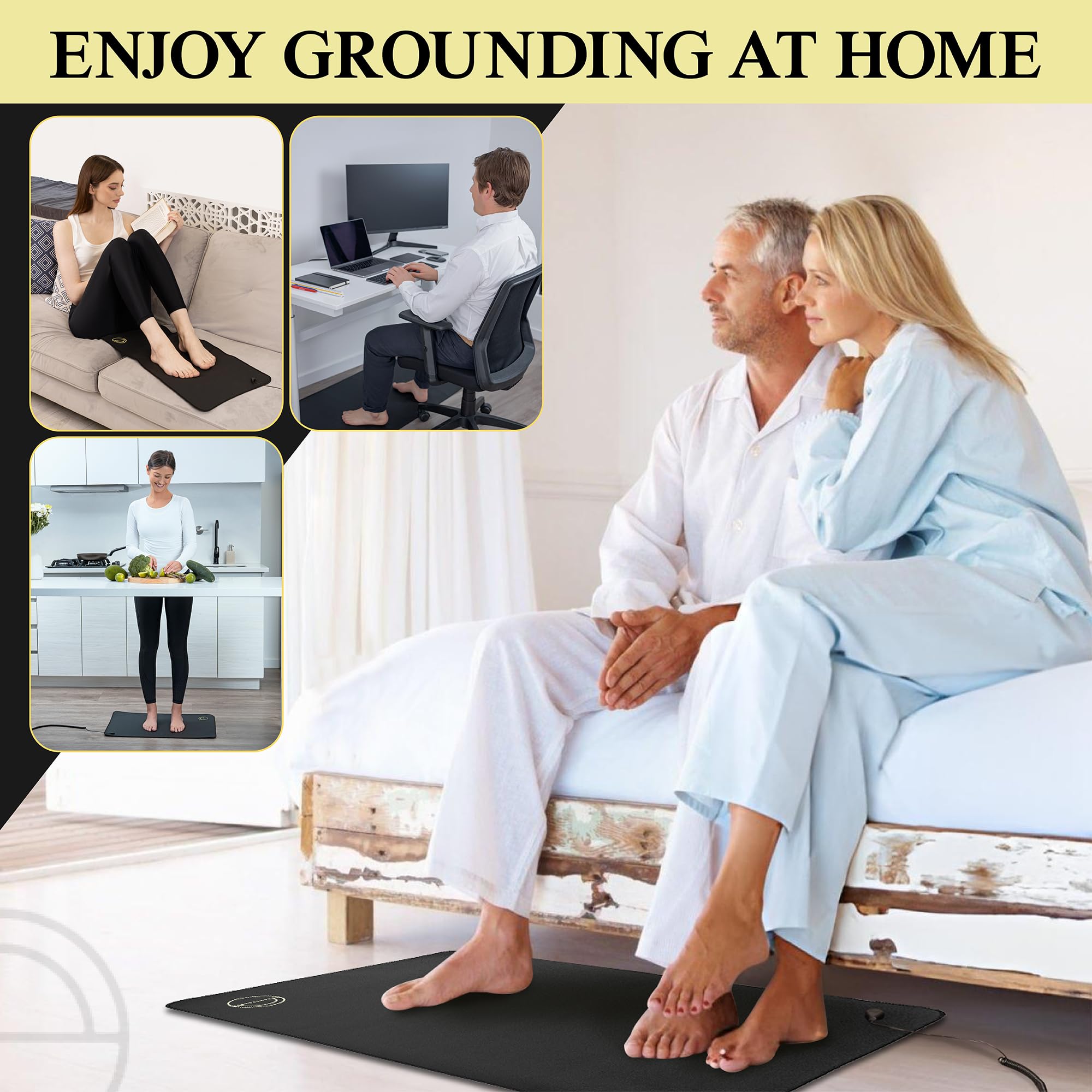 Earth and Moon dispositif simple de mise en place, parfait au bureau ou au lit.