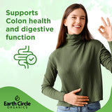 Earth Circle Organics chlorella dose quotidienne — pratique pour démarrer la journée.