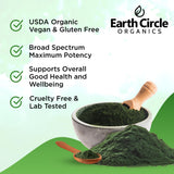 Earth Circle Organics chlorella vegan et kasher — produit conforme à vos choix.