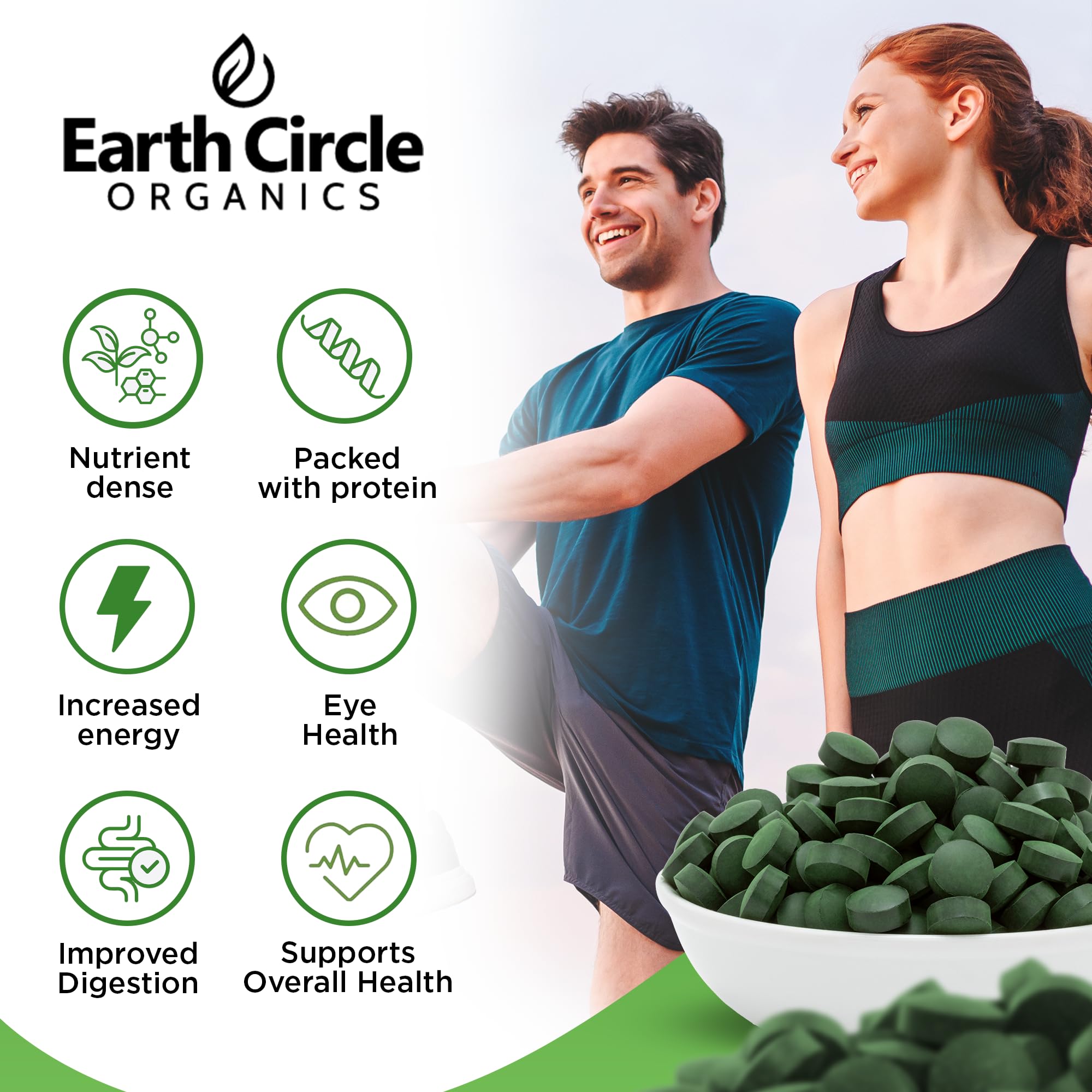 Earth Circle Organics – origine taiwanaise des algues, culture durable et de qualité.